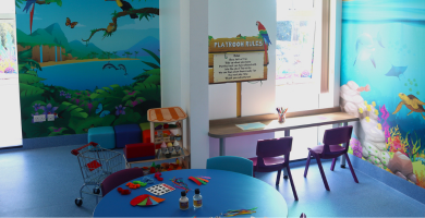 Image for Playroom makeover joy for young patients